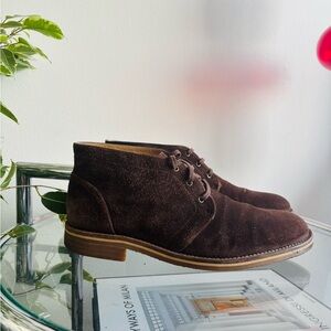 FILIPPA K Brown Suede Chukka Boots